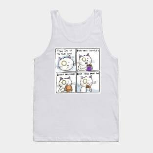 Dapper Cat- Direct Message Tank Top